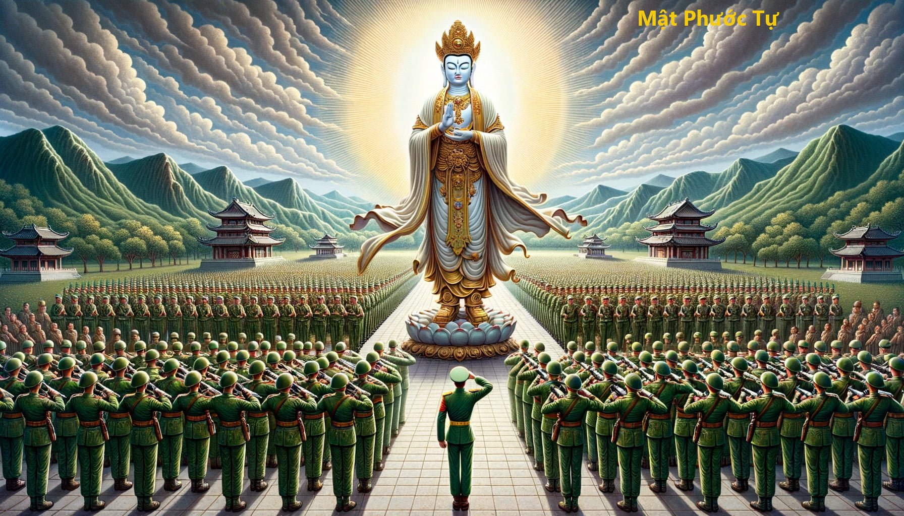 mật phước tự cư sỹ triệu phước, quan thế âm bồ tát