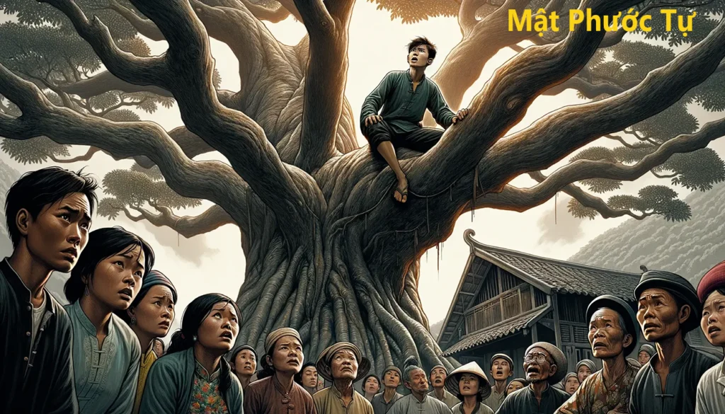 anh thanh niên bị nhập - mật phước tự