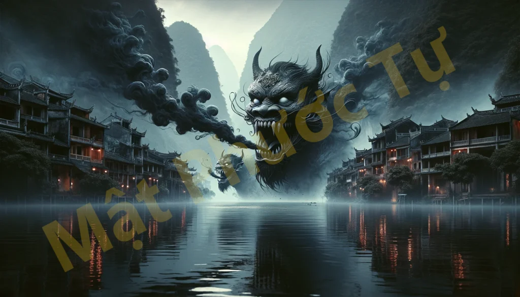 sông tô lịch bị ếm -mật phước tự