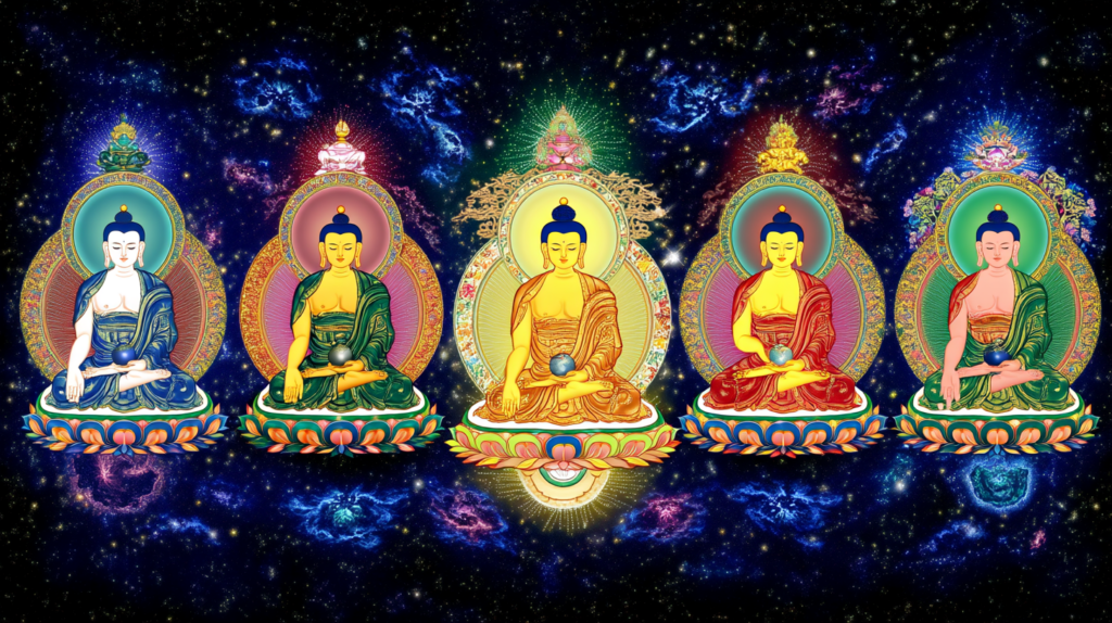 Ngũ Trí Như Lai. Năm Phương Phật Trong Mật Tông.