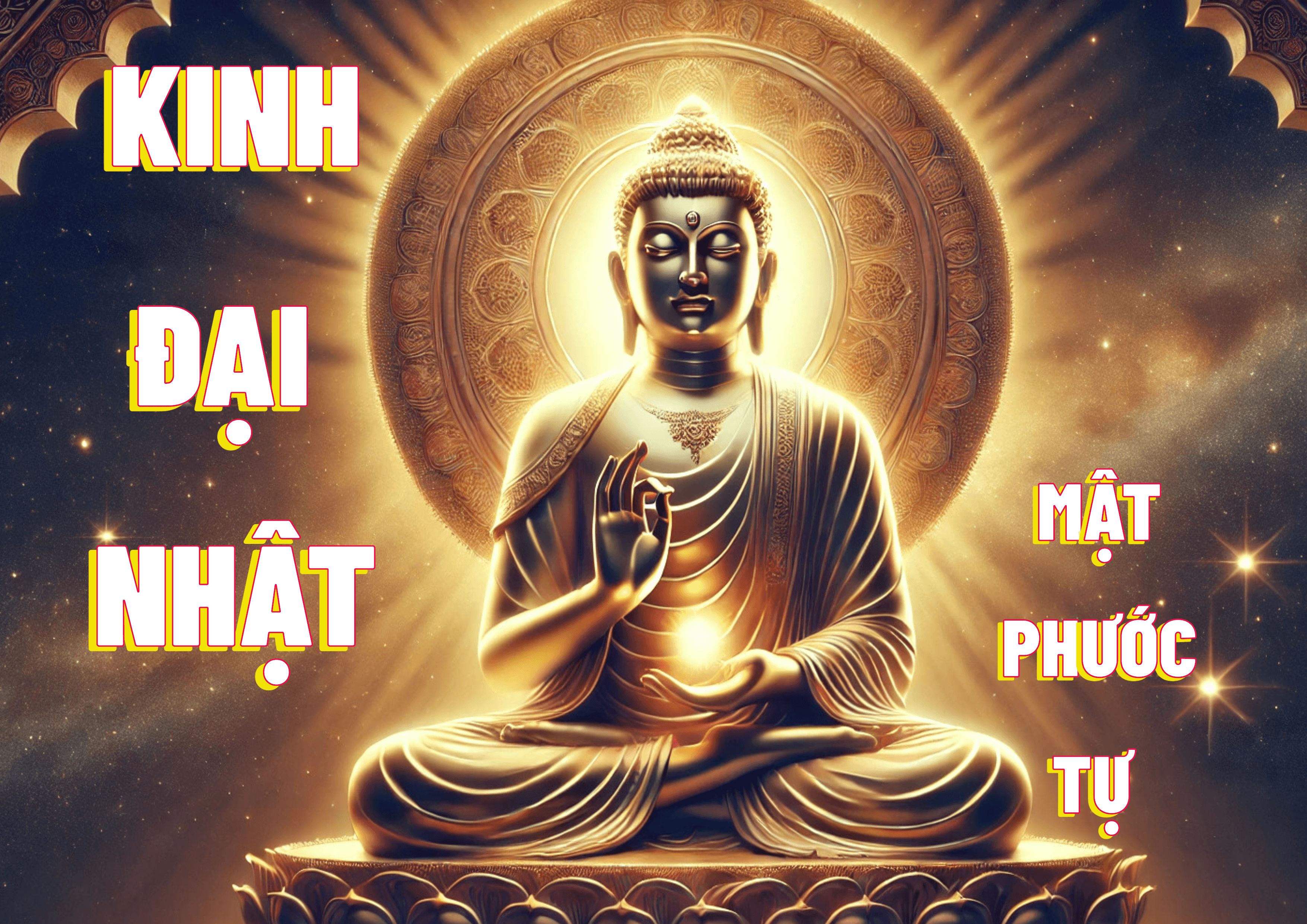 KINH ĐẠI NHẬT - ĐẠI NHẬT NHƯ LAI - MẬT PHƯỚC TỰ