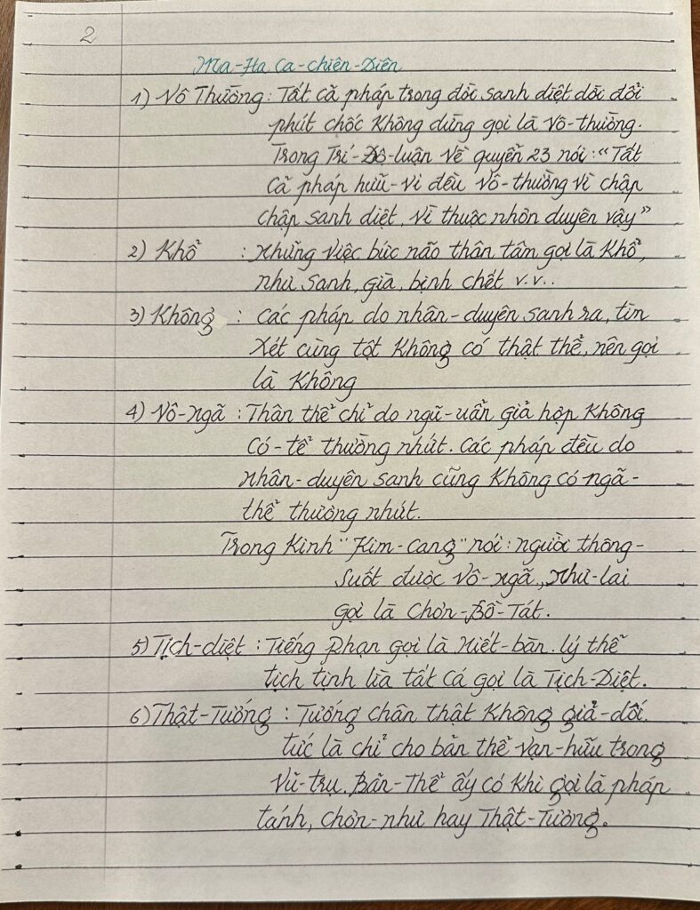 ma ha ca chiên diên bản chép tay 2