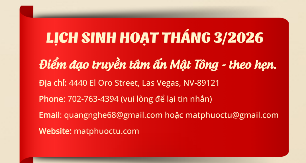 điểm đạo thang 3 2026