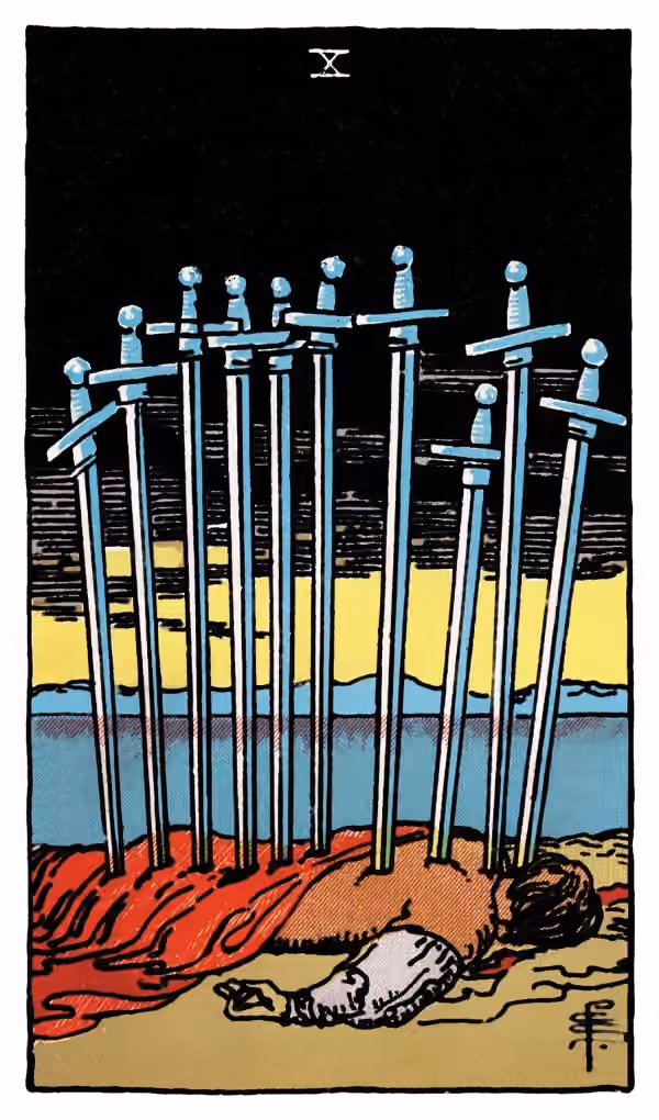 Ten of Swords