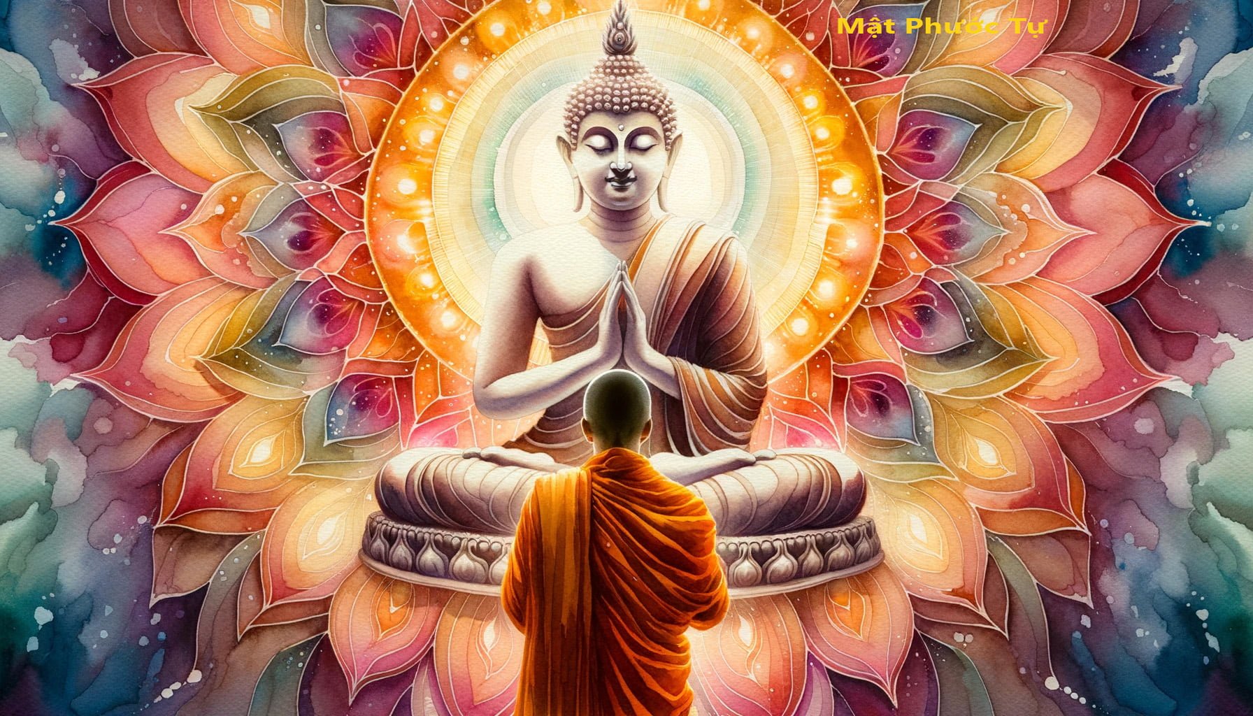 mật phước tự lời kinh cầu nguyện của Thầy quảng nghệ