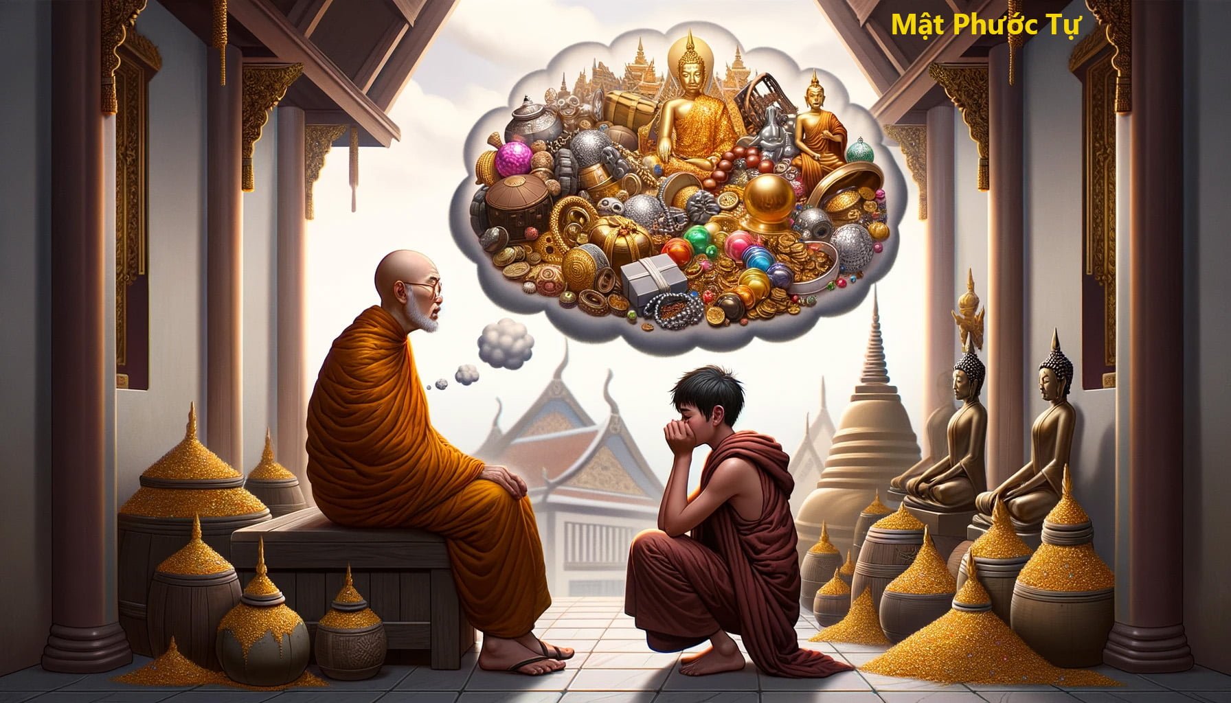 mật phước tự tu đức cho tròn