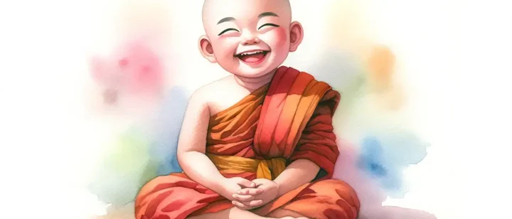 mật phước tự chú tiểu vui vẻ tại sao phải tu