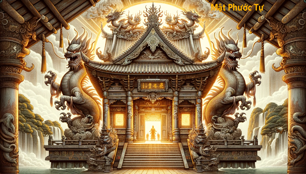 mật phước tự nhân tuyển xây chùa