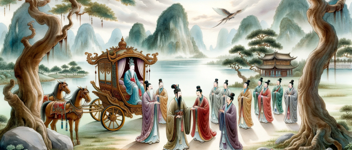 mật phước tự chu văn vương mời khương tử nha về dinh
