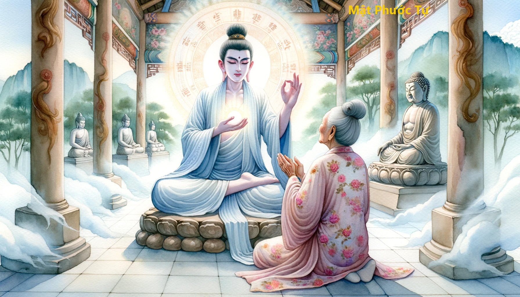 mật phước tự cư sỹ triệu phước, nam tào bắc đầu. bệnh vô hình