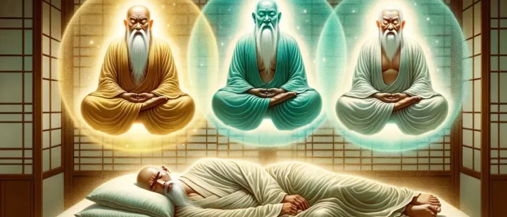 mật phước tự giới hiền pháp sư gặp tiên nhân trong mộng