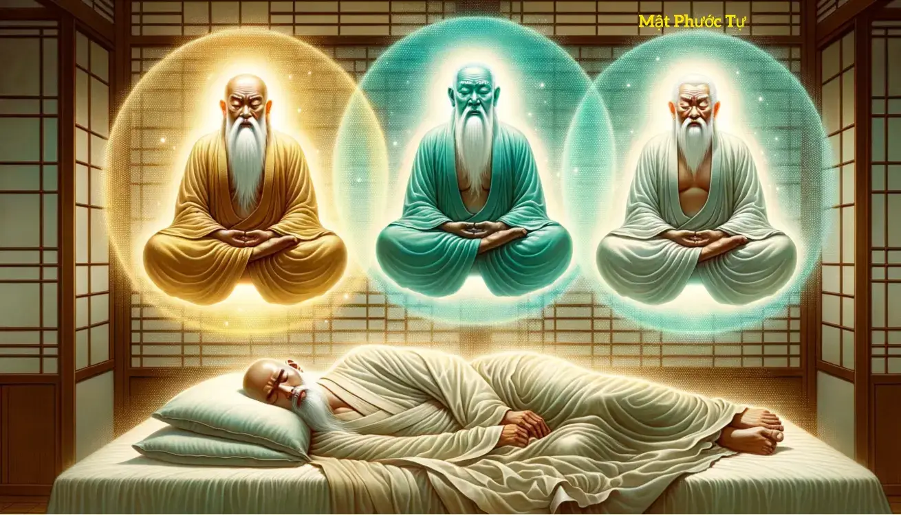 mật phước tự giới hiền pháp sư gặp tiên nhân trong mộng