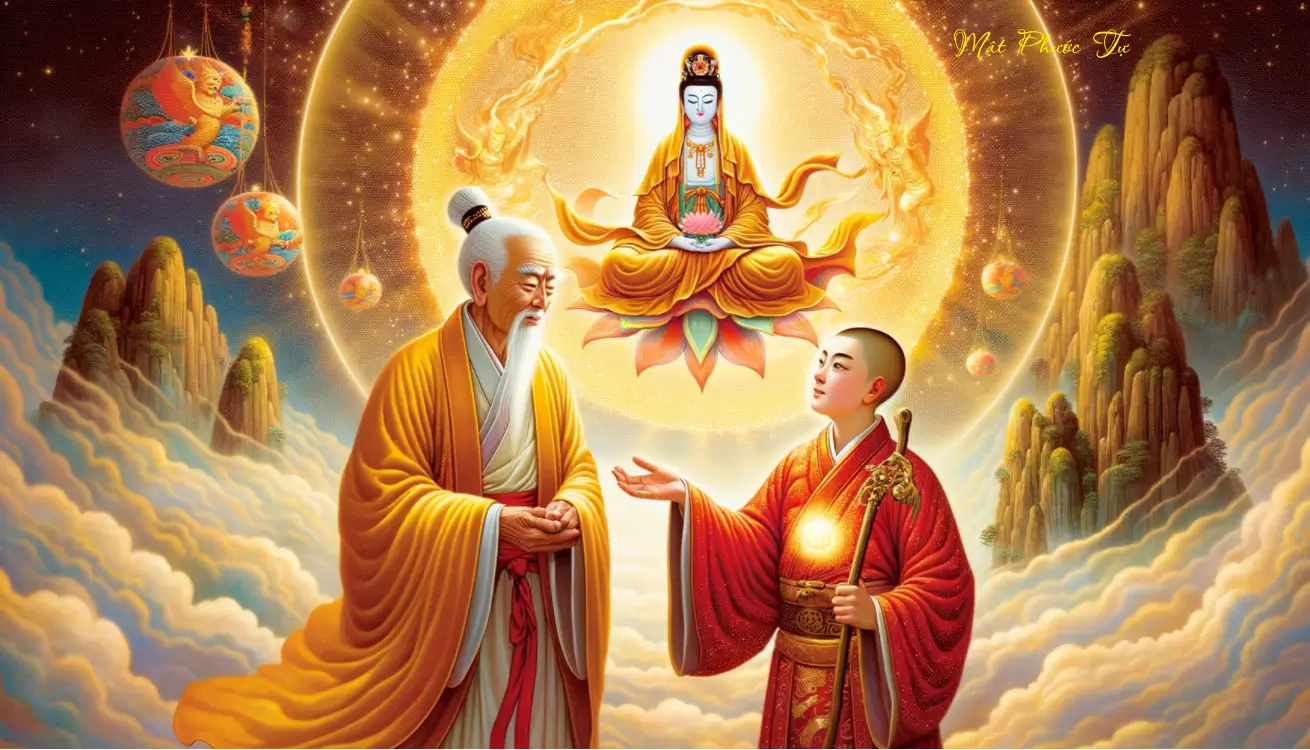 mật phước tự huyền trang gặp quan thế âm bồ tát