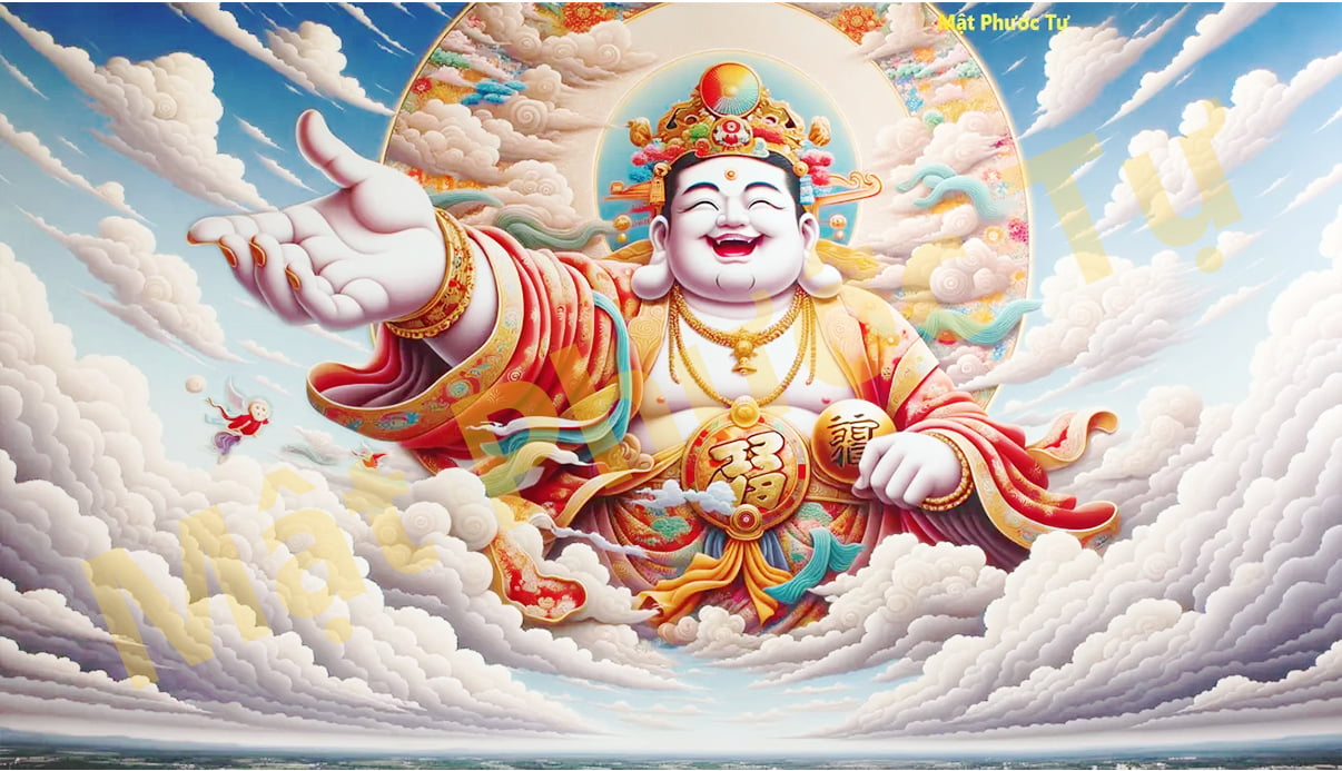 linh phù may mắn - mật phước tự