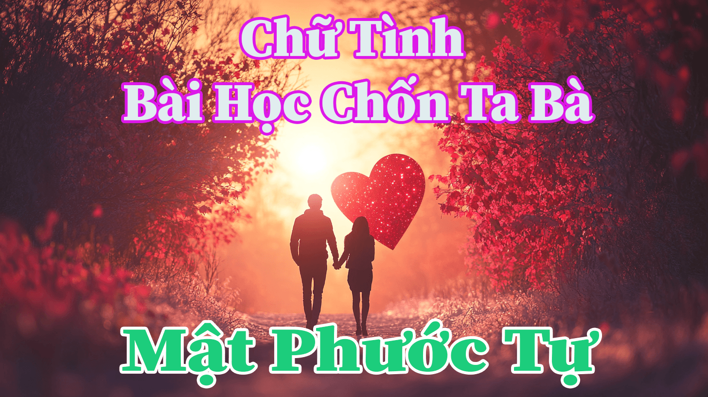 Chữ Tình bài học chốn ta bà - Mật Phước Tự