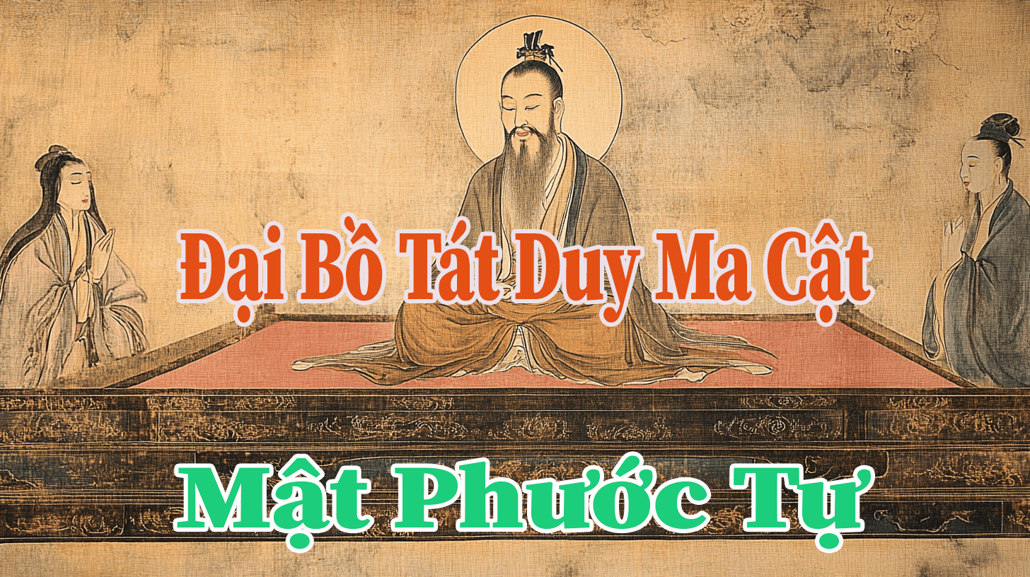 đại bồ tát duy ma cật phật giáo đại thừa mật phước tự