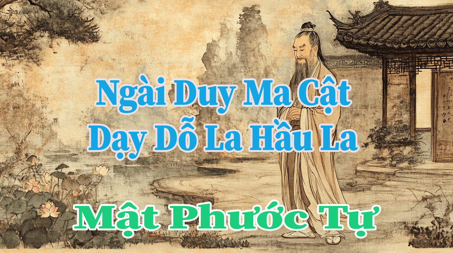 ngài duy ma cật dạy la hầu la