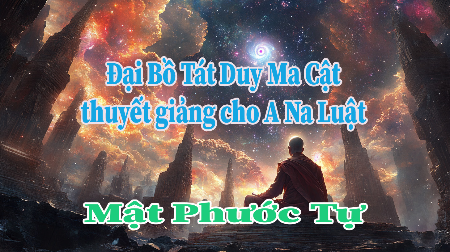 đại bồ tát duy ma cật thuyết giảng đạo pháp cho a na luat